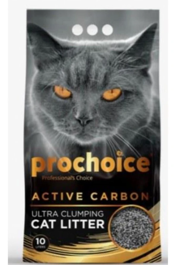 ProChoice Ada Petshop Bentonit Cat Litter Active Carbon Kedi Kumu (10 L) ürün görseli 1
