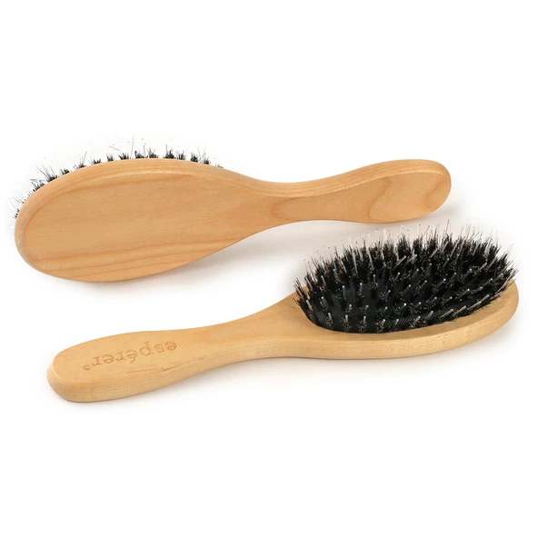 Kaynak Saç Açma Fırçası - Doğal Ahşap KSAF-01-PM-14X ürün görseli 1