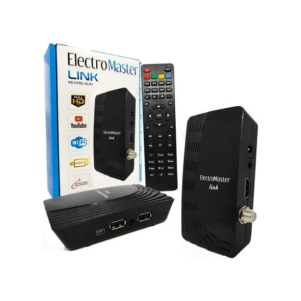 Electromaster Link Dijital HD Uydu Alıcısı ürün görseli 1