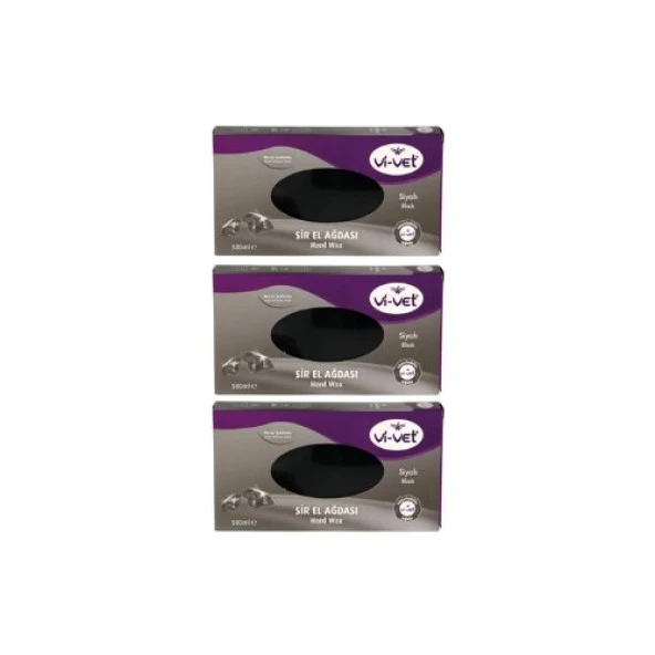 Vi-Vet Black Kalıp Sir El Ağdası 500 ML x 3 ürün görseli 1