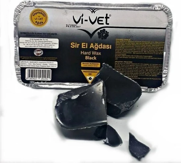 Vi-Vet Siyah Ağda Sir El Ağdası Kalıp Ağda 500Ml ürün görseli 1