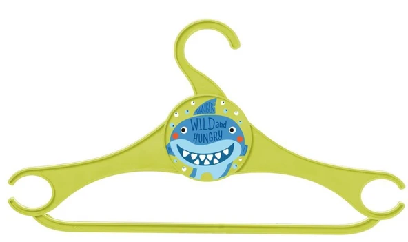 ALTILI DESENLİ ÇOCUK ASKISI YEŞİL SHARK ürün görseli 1