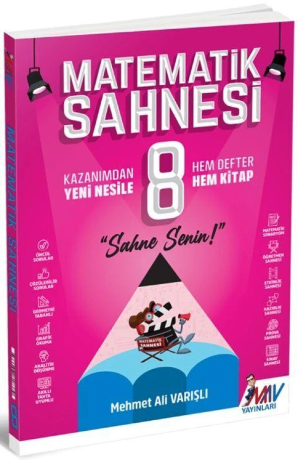8. Sınıf Matematik Sahnesi Mav Yayınları ürün görseli 1