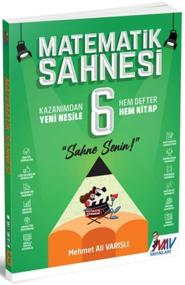 6. Sınıf Matematik Sahnesi Mav Yayınları ürün görseli 1