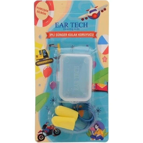 Ear Tech Kulak Tıkacı İpli Süngerli ürün görseli 1