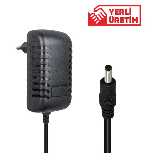 Weko 19.75 Volt 1 Amper 4.0*1.35 mm Uçlu Yerli Üretim Plastik Kasa Priz Tipi Adaptör ürün görseli 1