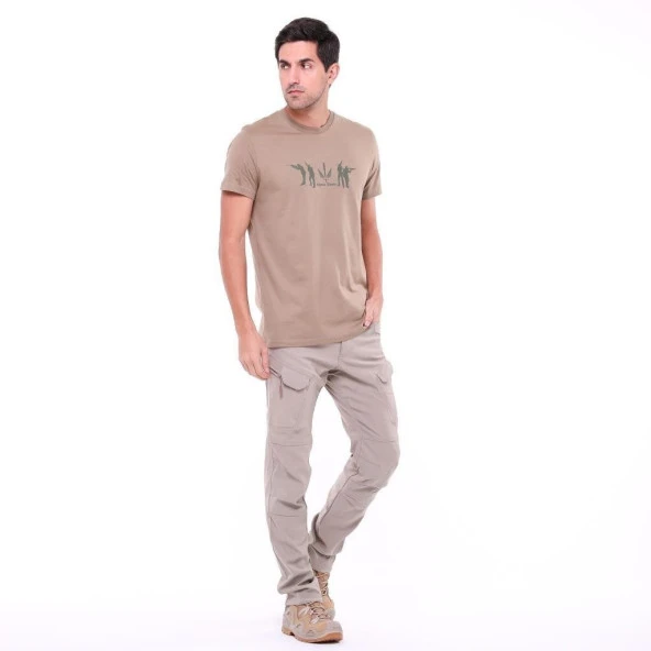 Likralı Outdoor Taktik Pantolon BEJ ürün görseli 1