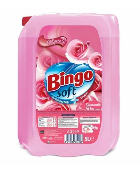 Bingo Soft 5Lt Gülpembe ürün görseli 1