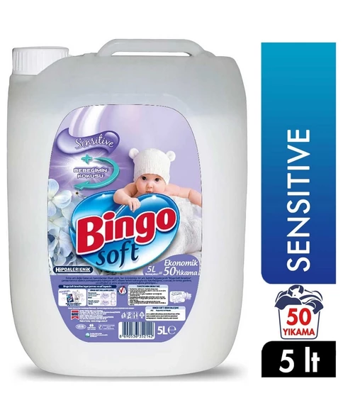 Bingo Soft 5Lt Sensitive ürün görseli 1