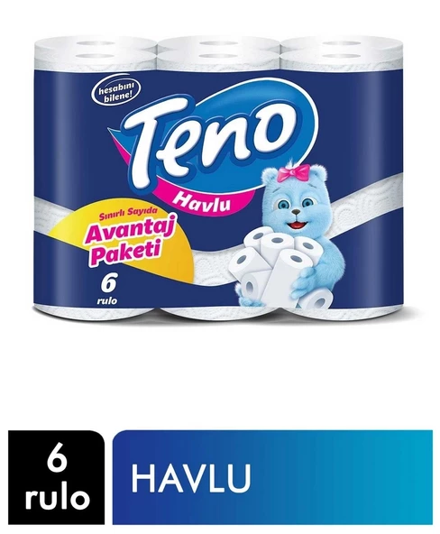 Teno Kağıt Havlu 6lı Avantaj ürün görseli 1