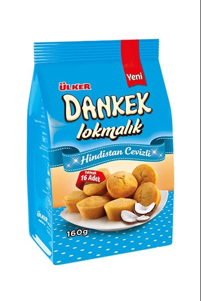 Ülker Dankek Lokmalık Hindistan Cevizli 160 Gr ürün görseli 1