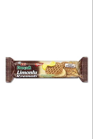 Eti Burçak Limonlu Kremalı Yulaflı 100  Gr ürün görseli 1