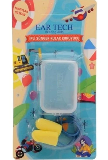 Ear Tech Kulak Tıkacı Silikon İpli ürün görseli 1