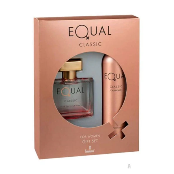 Equal Classic Kadın Parfüm 75ml EDT+Deodorant 150ml ürün görseli 1