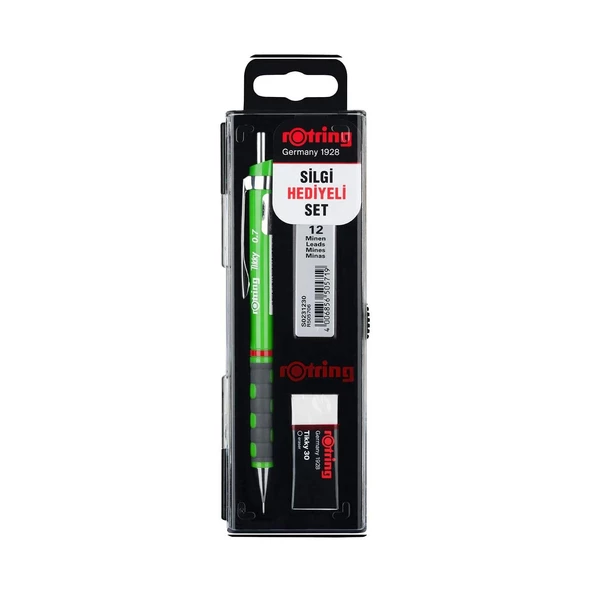 Rotring Tikky Okul Seti Uç+ Silgi Hediyeli Versatil Seti 0.7 - Resim 11