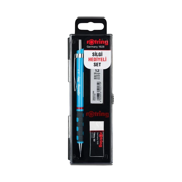 Rotring Tikky Okul Seti Uç+ Silgi Hediyeli Versatil Seti 0.7 - Resim 10