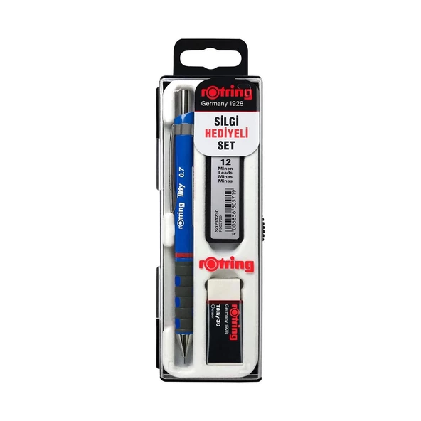 Rotring Tikky Okul Seti Uç+ Silgi Hediyeli Versatil Seti 0.7 - Resim 9