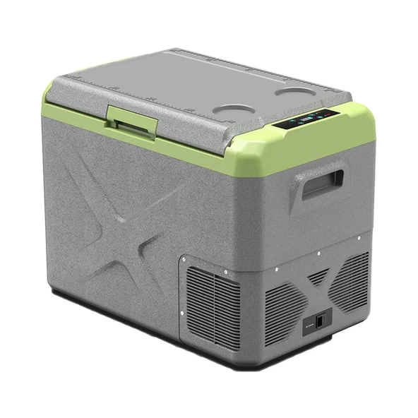 Icepeak Madrid Kompresörlü Buzdolabı 40 Litre-GRİ-YEŞİL ürün görseli 1