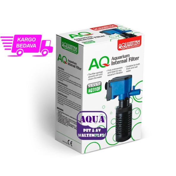 AquaWing AQ310F Akvaryum İç Filtre 4W 400L/H ürün görseli 1