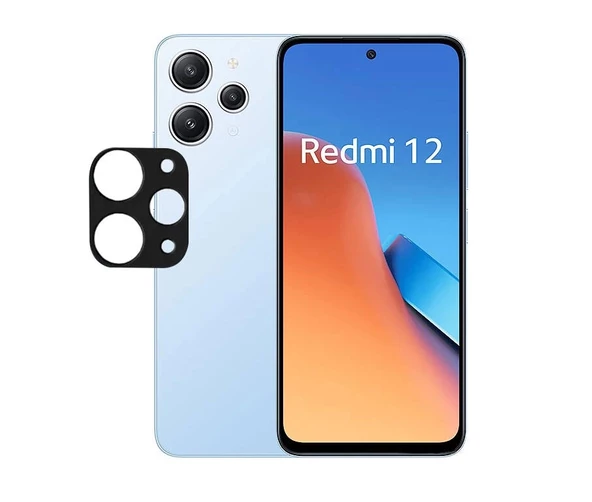 Xiaomi Redmi 12 3D Kamera Camı - Resim 2