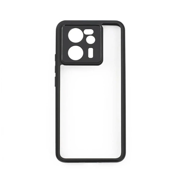 Xiaomi Mi 13T Pro Uyumlu  Uyumlu KılıfKamera Korumalı Şeffaf Arka Yüzey New Roll Kapak ürün görseli 1