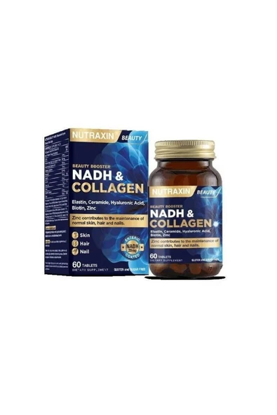 Nutraxin NADH & Collagen 60 Tablet ürün görseli 1