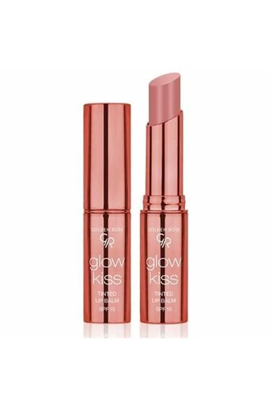 Golden Rose Glow Kiss Tinted Lip Balm No: 01 Vanilla Latte - Renkli Dudak Nemlendirici ürün görseli 1