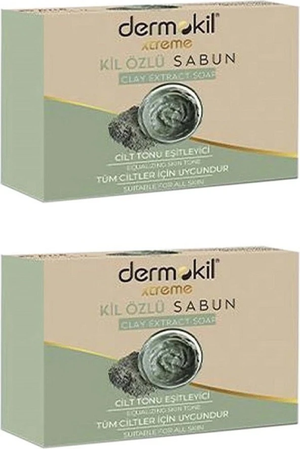 Dermokıl Sabun Kıl Ozlu 100GR 2'li Paket ürün görseli 1