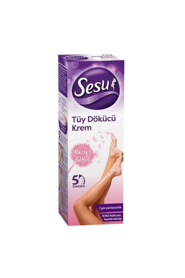 SESU TÜY DÖKÜCÜ KREM HASSAS CİL 40ML ürün görseli 1