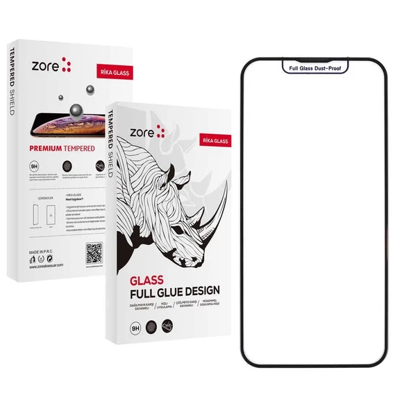 iPhone 14 Pro Max Rika Premium Temperli Cam Ekran Koruyucu ürün görseli 1
