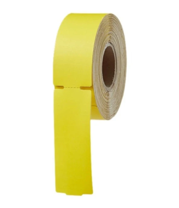 Stilo Tırnaklı Raf Etiketi 100X38Mm Sarı ürün görseli 1