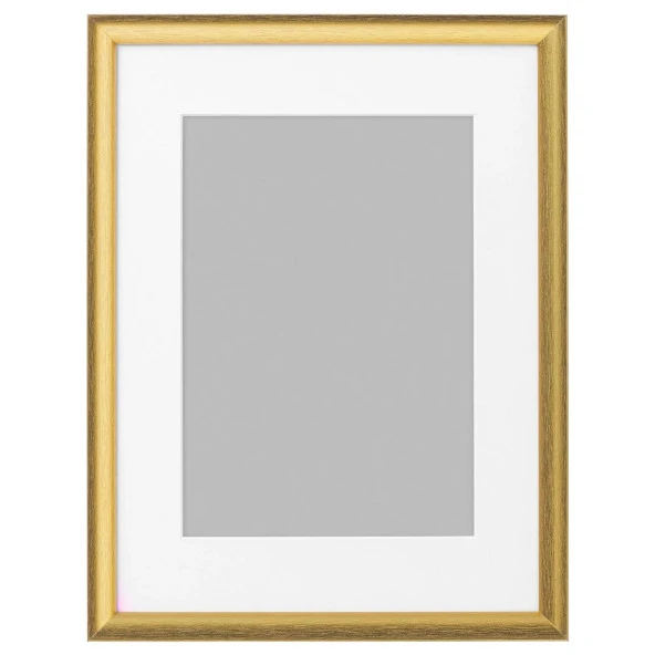 Sılverhöjden Çerçeve, Altın Rengi 30 X 40 cm Ev Dekorasyonu ürün görseli 1