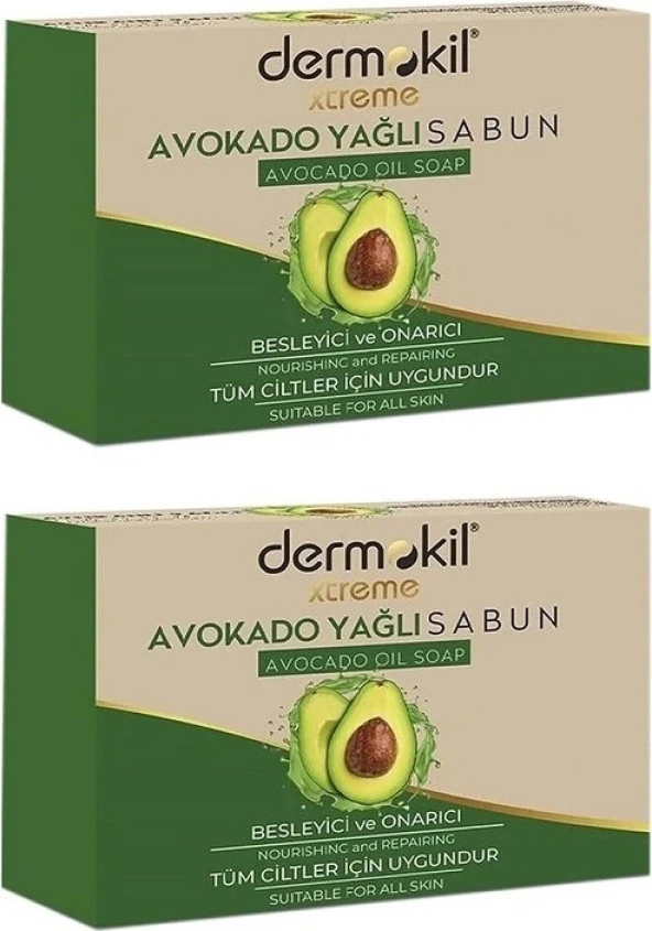 Dermokıl 100 gr Sabun Avokado Yaglı 2'li ürün görseli 1