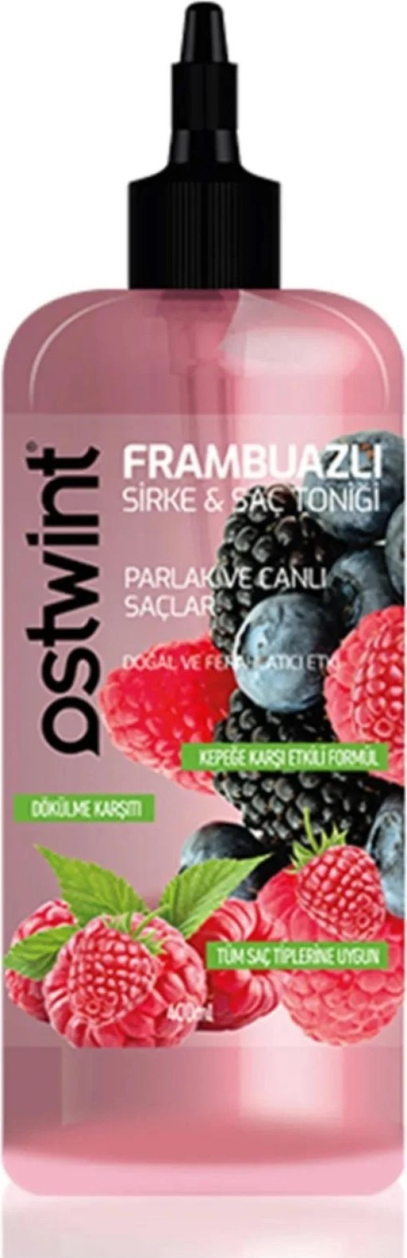 Ostwint Sirkeli Ve Frambuazlı Saç Toniği 400 Ml ürün görseli 1
