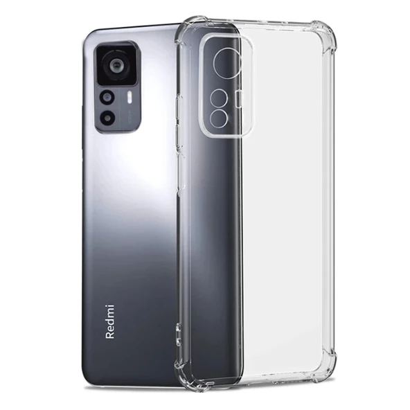 Xiaomi Mi 12T Uyumlu  Uyumlu KılıfKamera Korumalı Nitro Anti Shock Silikon ürün görseli 1