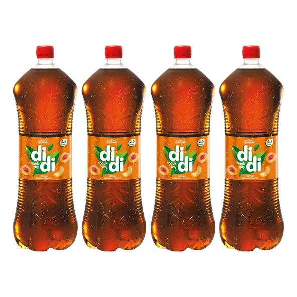 Didi Soğuk Çay Şeftali 2500 ml x 4 Adet ürün görseli 1