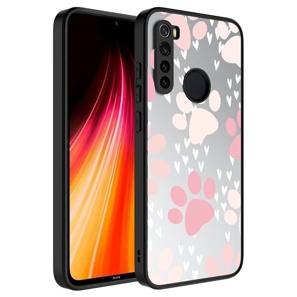 Xiaomi Redmi Note 8 Uyumlu Kılıf Aynalı Desenli Kamera Korumalı Parlak Mirror Kapak ürün görseli 1