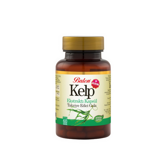Kelp Ekstraktı + Selenyum Kapsül 375 Mg  60 kapsül ürün görseli 1
