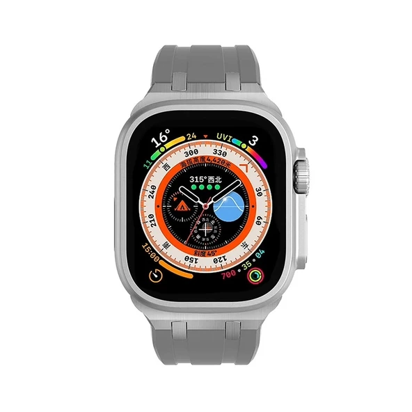 Watch Ultra 49mm KRD-89 Silikon Kordon - Resim 5