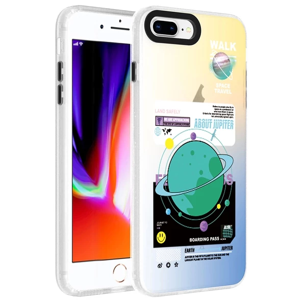 iPhone 7 Plus  Uyumlu KılıfDesenli Dragon Sert Kapak ürün görseli 1