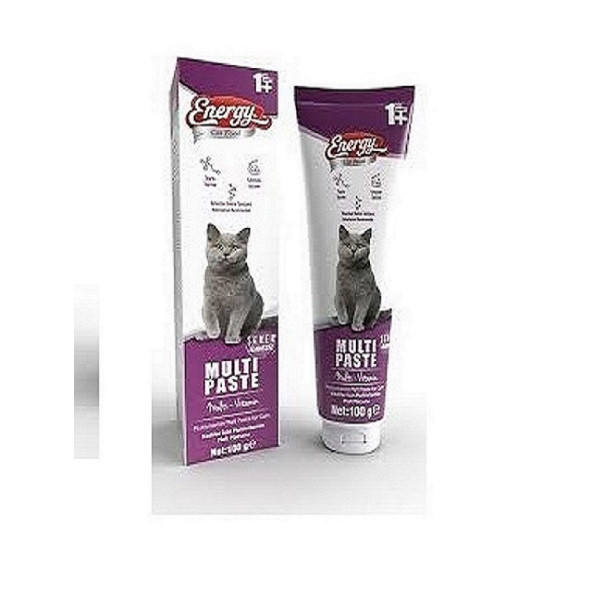 ENERGY YETİŞKİN KEDİ  MULTI PASTE 100GR 1+ YAŞ - Resim 2