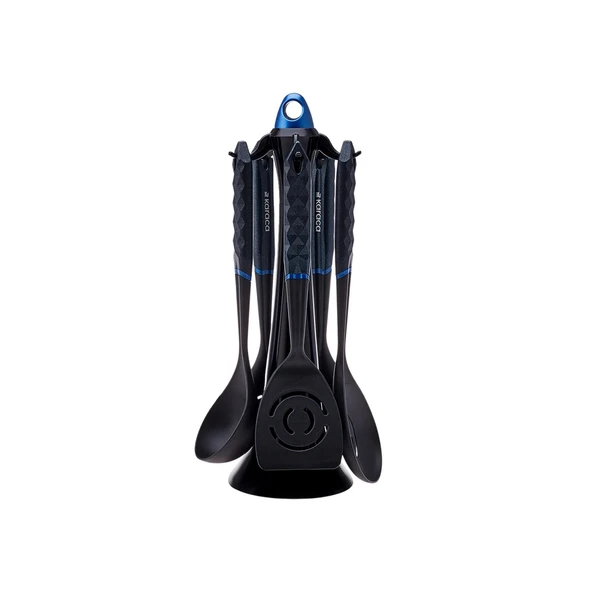 Karaca Diamond Blue 6 Parça Standlı Servis Seti - Resim 3