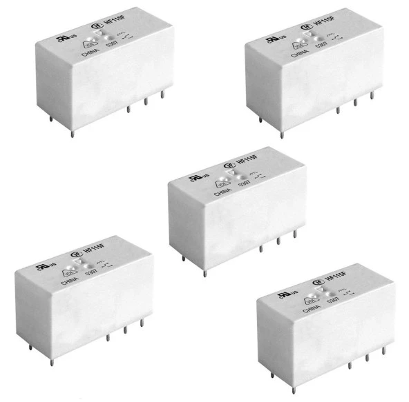 Hongfa HF115F 012-1ZS3B(335) 12V 16A 1C 8 Pin Minyatür Pcb Güç Rölesi - 5 Adet ürün görseli 1