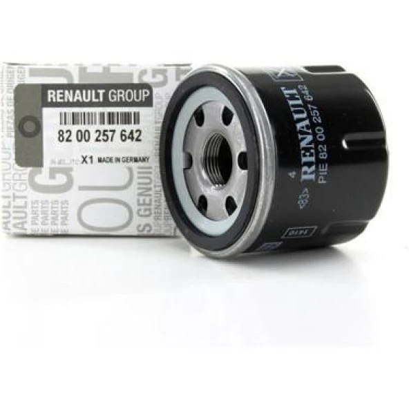 YAĞ FİLTRESİ CLIO II / III / TWINGO /KANGOO/MODUS/MATİZ 1.2 16V  D4F 8200257642 ürün görseli 1