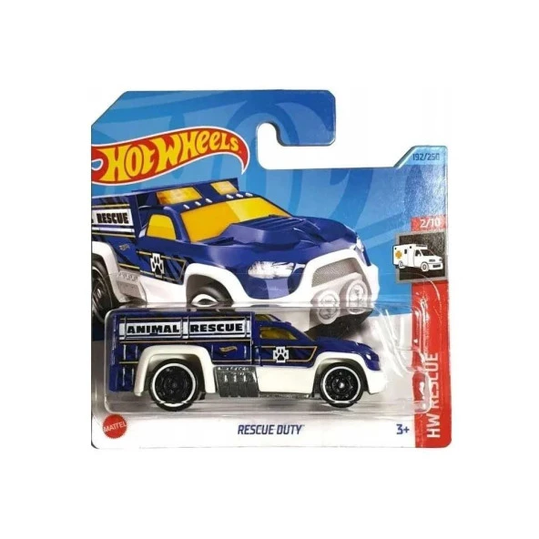 Hot Wheels Tekli Arabalar Rescue Duty HKJ20 - Resim 4