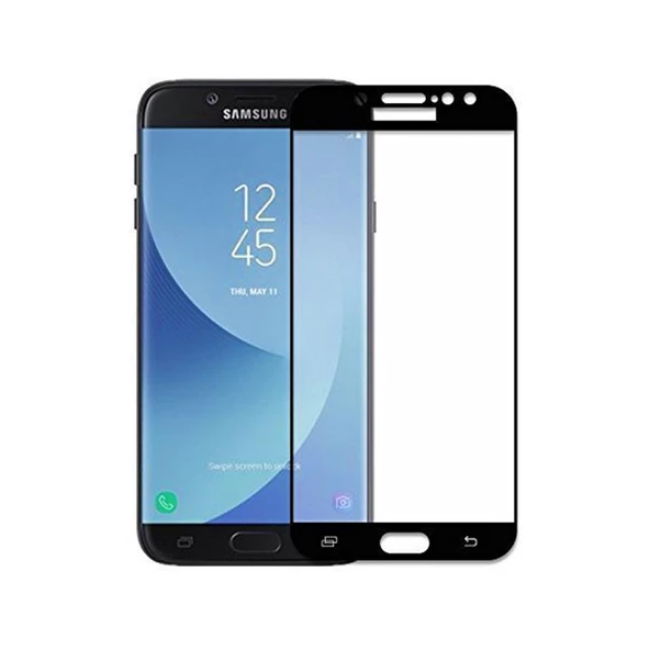 Samsung Galaxy J7 Pro Ekran Koruyucu 9D Tam Kaplayan Kavisli ürün görseli 1