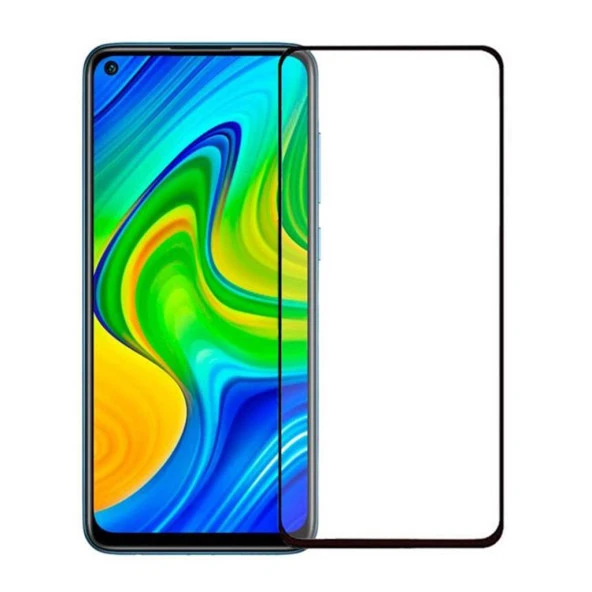 Xiaomi Redmi Note 9 Ekran Koruyucu 9D Tam Kaplayan Kavisli ürün görseli 1