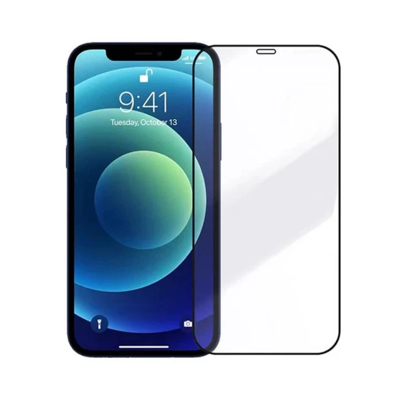 iPhone 12 Mini 5.4 İle Uyumlu Ekran Koruyucu 9D Tam Kaplayan Kavisli ürün görseli 1