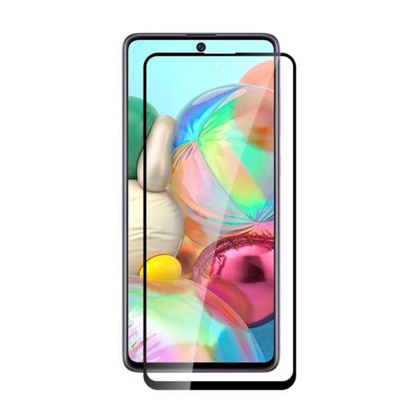 Samsung Galaxy A71 İle Uyumlu Ekran Koruyucu 9D Kırılmaz Cam ürün görseli 1