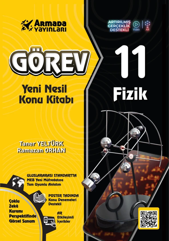 Armada 11.sınıf Görev Fizik Konu Kitabı Yeni Nesil ürün görseli 1